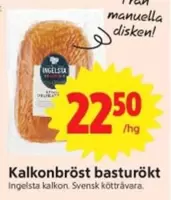 Ingelsta kalkon - Kalkonbröst basturökt