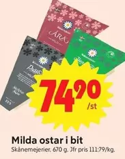 Milda - ostar i bit