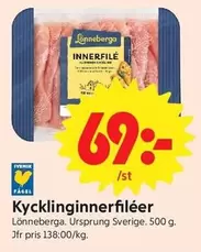 Lönneberga - Kycklinginnerfiléer