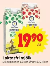 Skånemejerier - Laktosfri mjölk