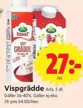 Arla - Vispgrädde