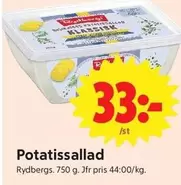 Rydbergs - Potatissallad