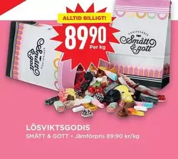 Smått & Gott - LÖSVIKTSGODIS