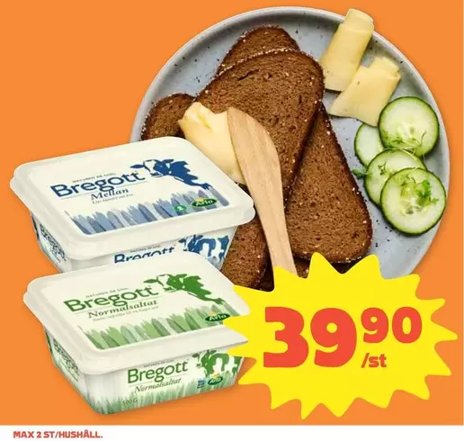 Bregott - Mellan / Normal saltat