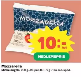 Michelangelo - Mozzarella