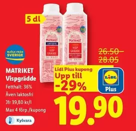Vispgrädde