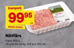 Nötfärs