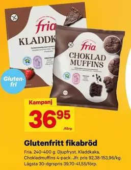 Fria - Glutenfritt fikabröd