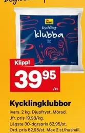 Kycklingklubbor