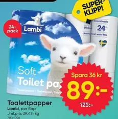 Lambi - Toalettpapper