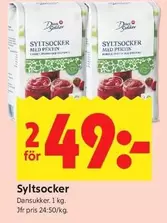 Dansukker - Syltsocker