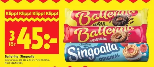 ballerina - Ballerina, Singoalla