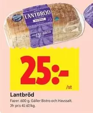 Fazer - Lantbröd