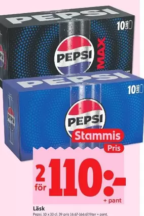 Pepsi -  Stamnis