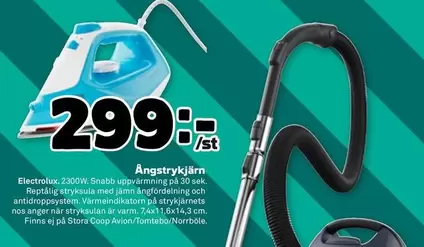 Electrolux - Ångstrykjärn