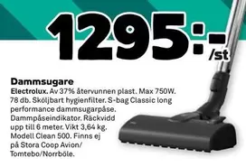 Electrolux - Damm sugare Modell Clean 500