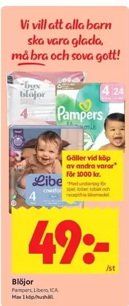 Pampers - Blöjor