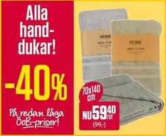 Handdukar