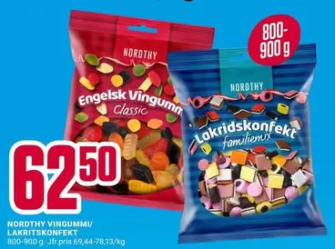 Engelsk Vingumm / Lakridskonfekt