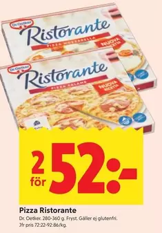 Dr. Oetker - Pizza Ristorante