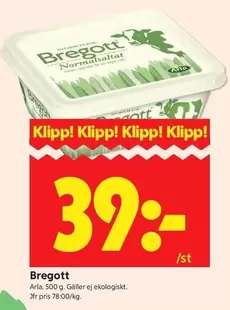Bregott -  Normalsaltat