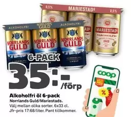 mariestads - Alkoholfri Öl 6-Pack
