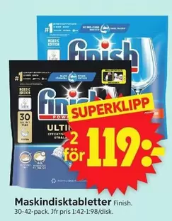 Finish - Maskindiskstabletter