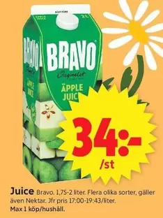 Bravo - Apple Juice