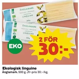 Änglamark - Ekologisk linguine