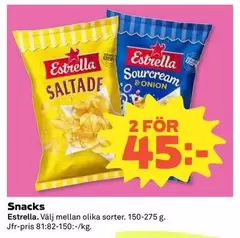 Estrella - Saltade Sourcream & Onion