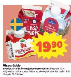 Vispgrädde