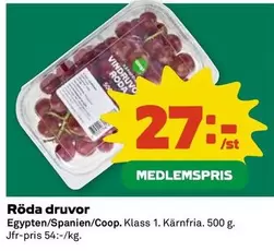 Coop - Röda druvor