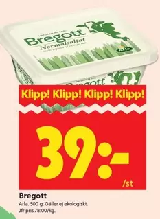 Arla - Bregott Normalsaltat