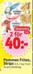 Pommes Frites, Strips