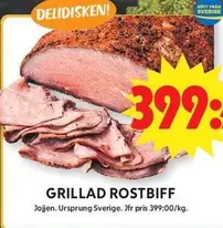 Jojjen - GRILLAD ROSTBIFF