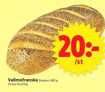 Bonjour - Vallmofranska