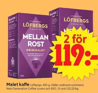 Next - Malet kaffe