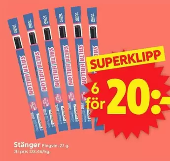 Stänger