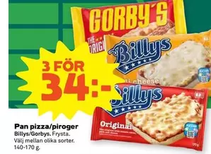 Pan pizza/piroger
