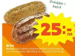 Bonjour - Bröd