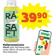 Apple - Kallpressad juice