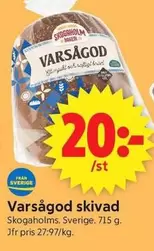 Skogaholm - Vårsågod skivad