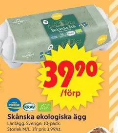 Skånska ekologiska ägg
