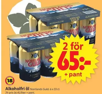 Norrlands Guld - Alkoholfri Öl