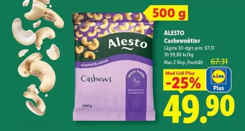 Cashewnötter