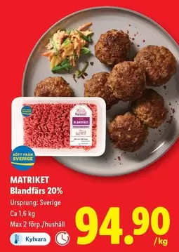 Blandfärs