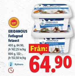 Eridanous - Fatlagrad fetaost