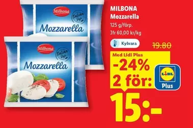 Milbona - Mozzarella