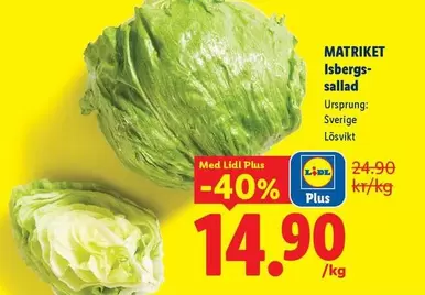 Isbergsallad