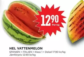 HEL VATTENMELON